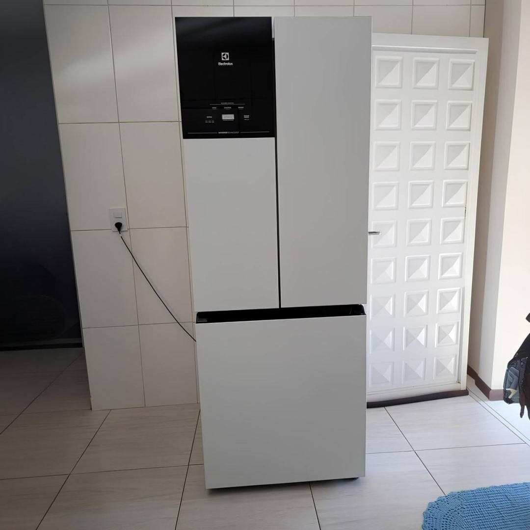 Geladeira Electrolux Frost Free IM7 Inverter 480L Efficient AutoSense 3 Portas Branca