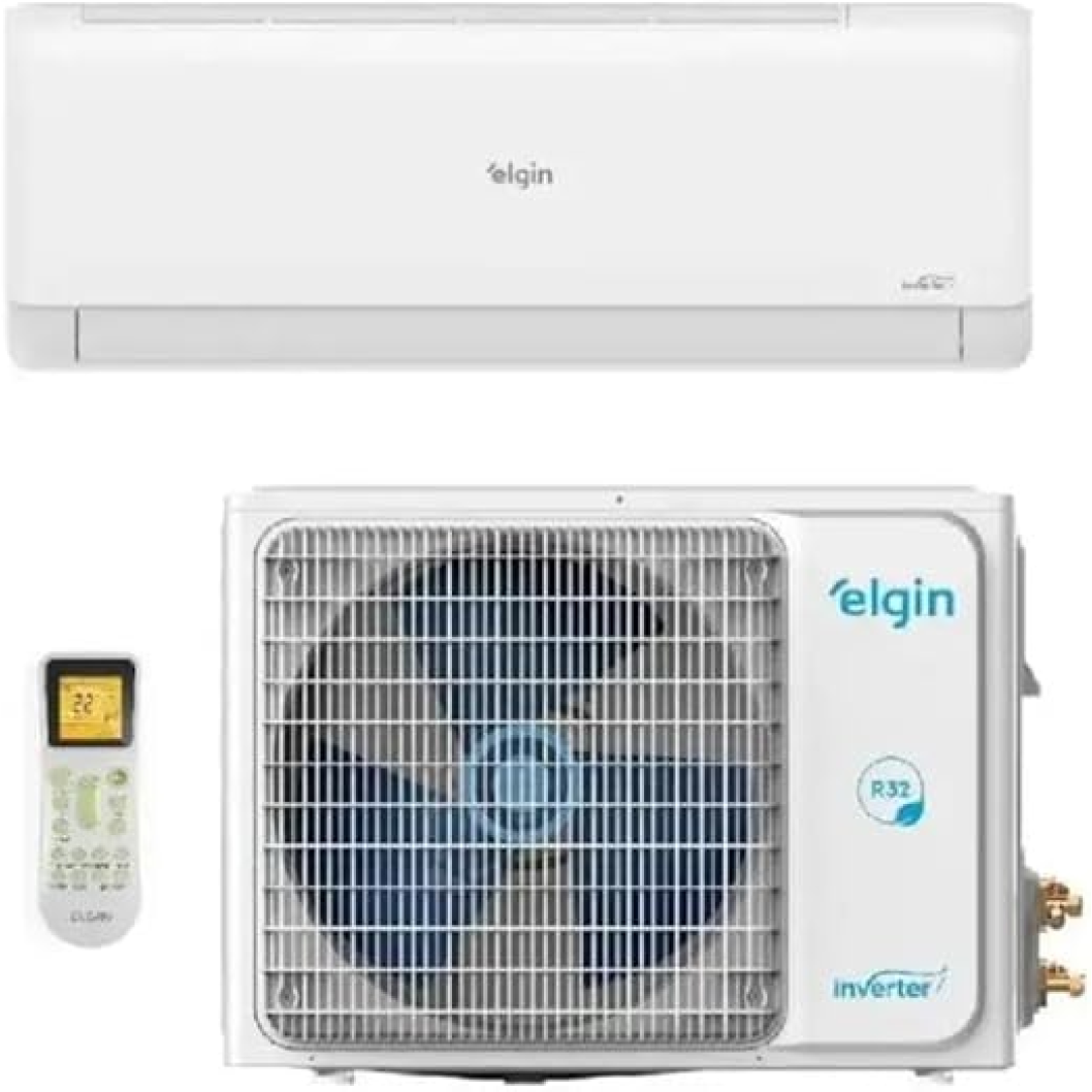 Ar Condicionado Split Hi Wall Elgin Eco II Connect Inverter 18.000 Btus Frio 220v R-32