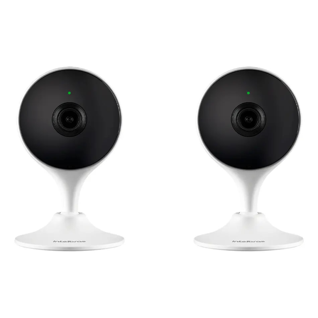 Kit 2 Câmeras De Vídeo Interna Wi-fi Full Hd Im3 C Intelbras