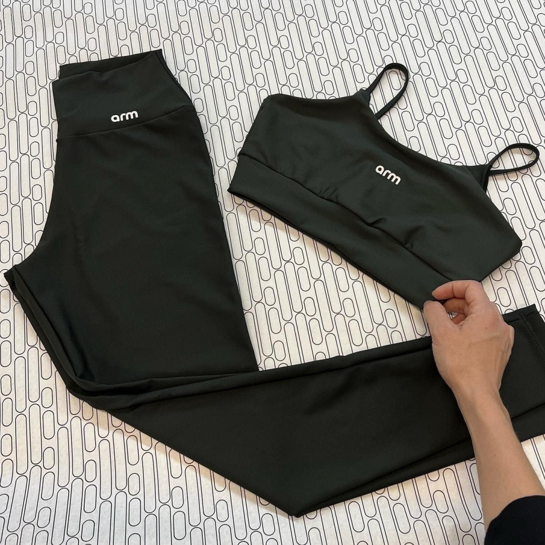 Conjunto Fitness Compact Top e Legging Arm