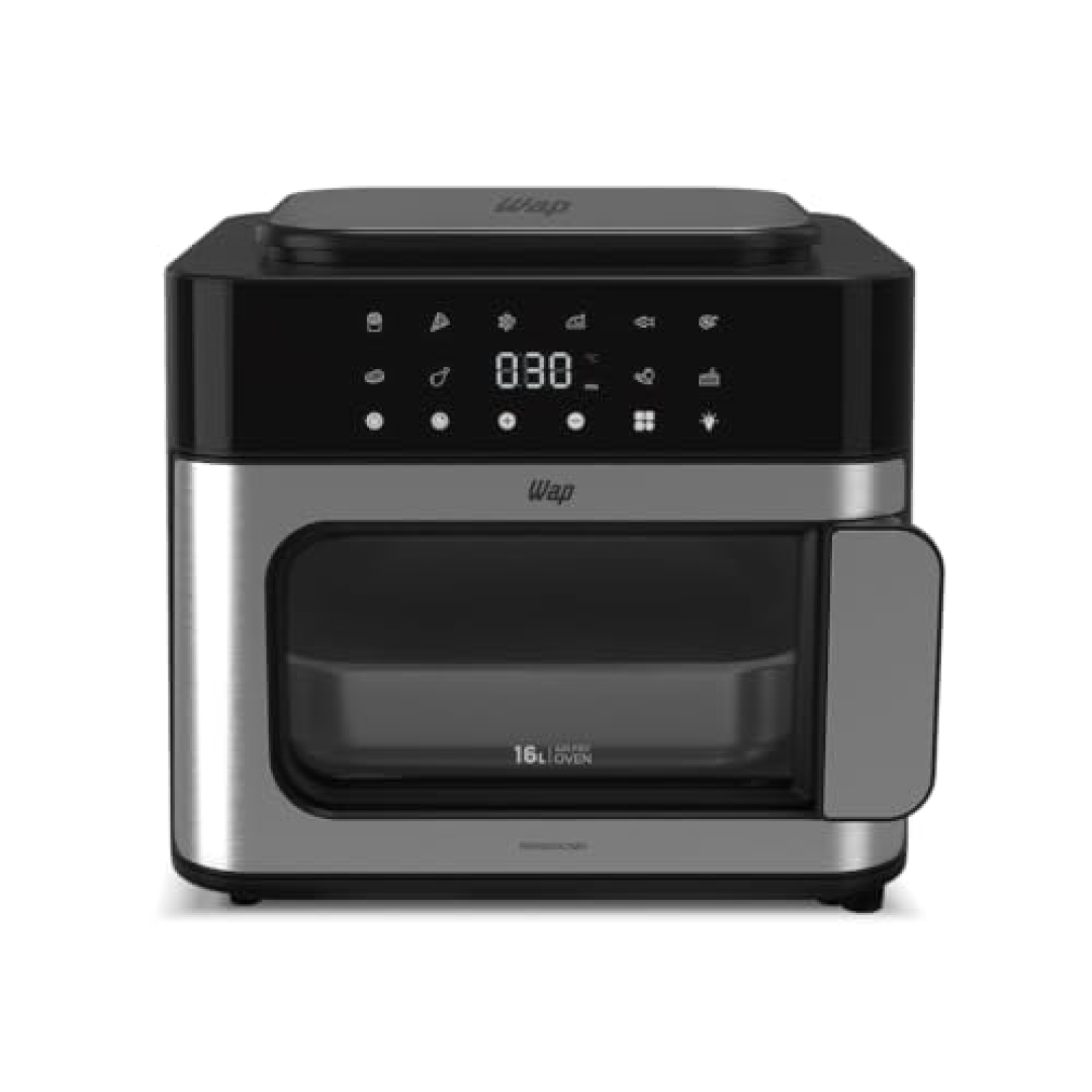 WAP Air Fryer Oven Multi Comb Digital 16L WAFC16 220V Painel digital touch, fácil e intuitivo na hora de personalizar seu preparo.