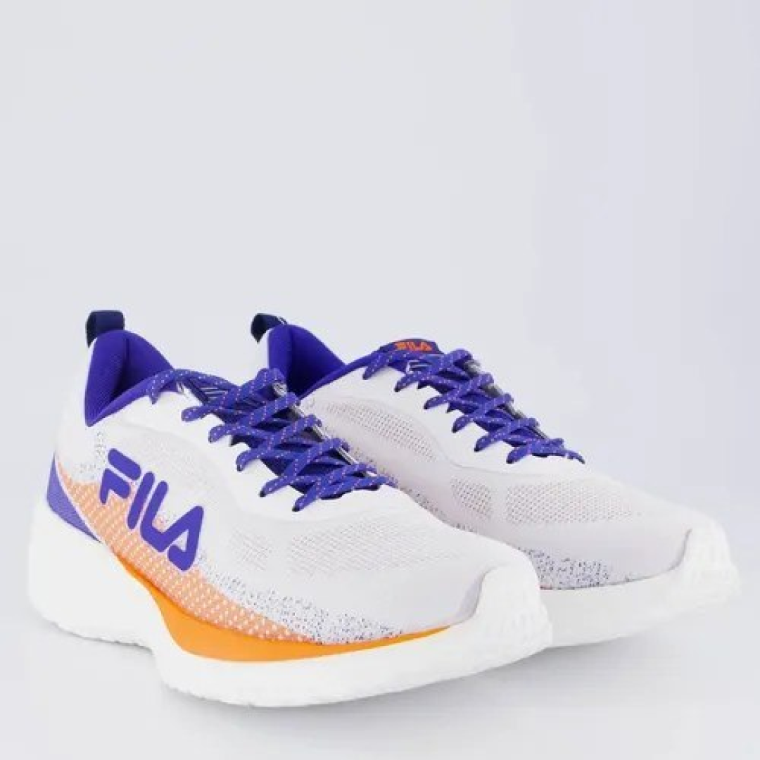Tênis Fila Effecto 2 Branco E Azul
