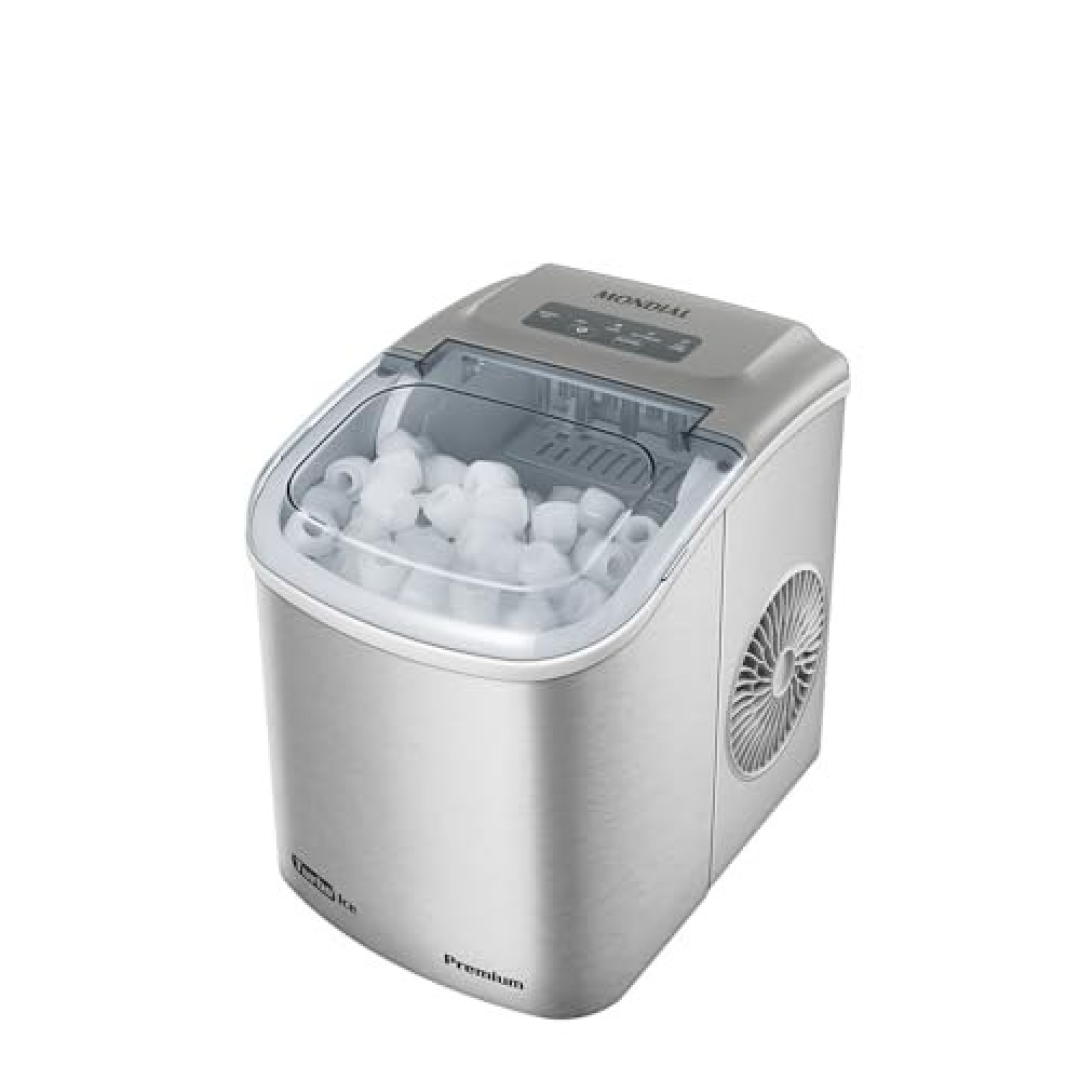 Mondial Máquina de Gelo Turbo Ice Premium, Cinza, 220V Mg-12-Gi