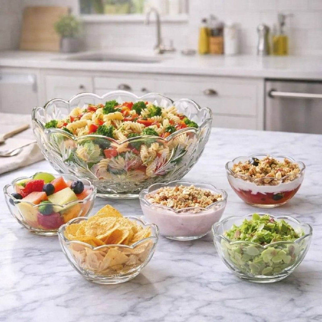 Jogo Sobremesa/salada Bowls - 7 peças