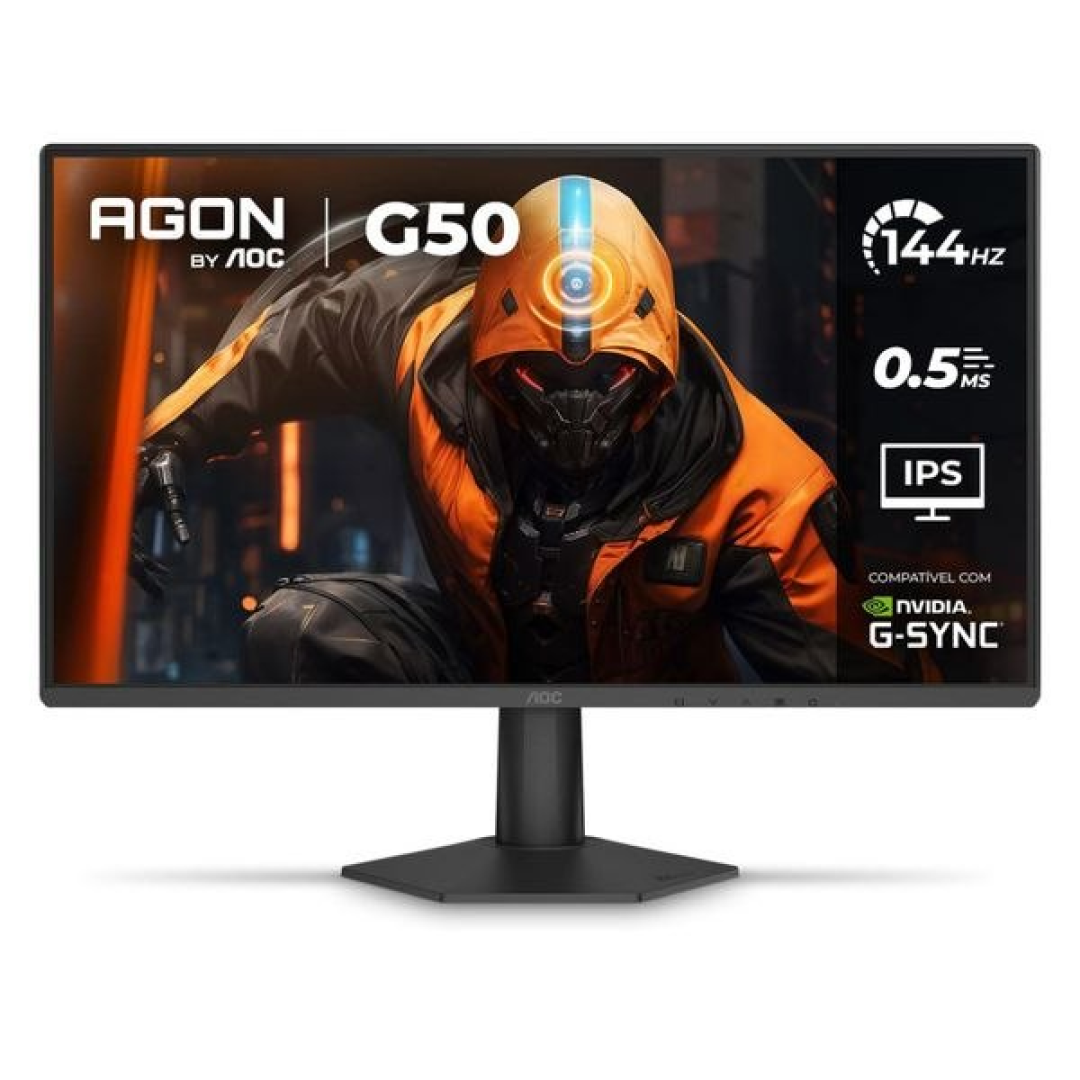 Monitor Gamer AOC AGON G50 24" 144Hz 0,5ms IPS HDR10 G-SYNC 24G50F