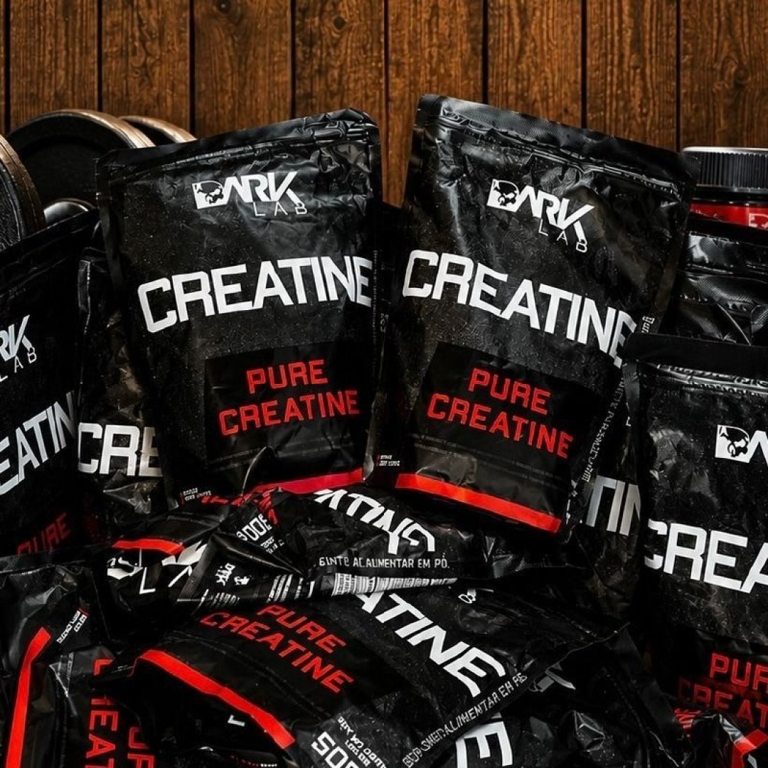 2x Creatina 100% Pura 500g Dark Lab