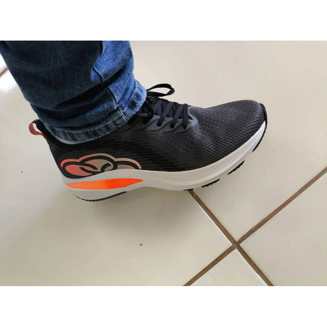 Tênis Esportivo Masculino Voa 2 Olympikus Cinza Liso 41 Br