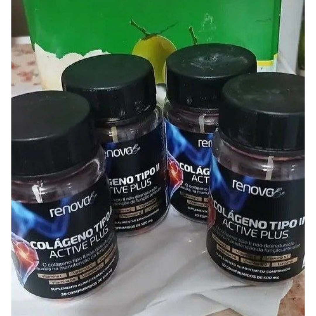 Kit 4x Colágeno Tipo 2 Renova Be com Vitaminas