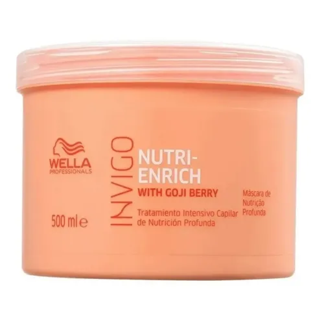 Máscara Invigo Nutri-enrich 500ml Wella Pro - Nutrição E Hidratação
