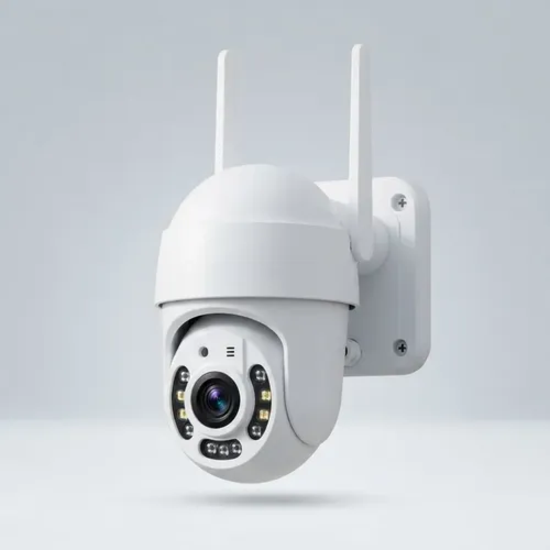 Câmera de Segurança Wifi Ptz 355° Ip66