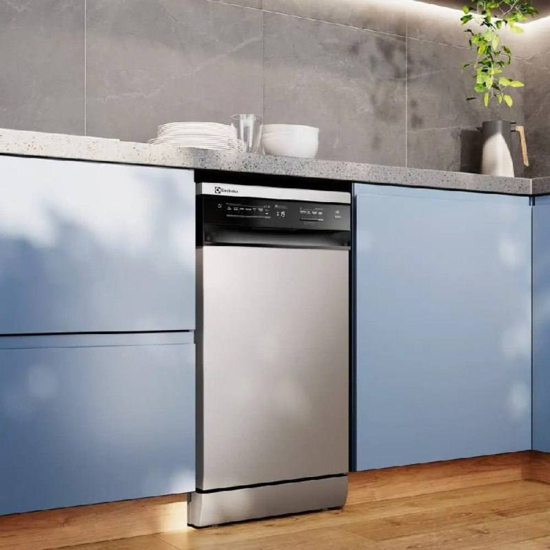 Lava-louça Electrolux 10 Serviços Inox Lava E Seca 50' Ls10e Cor Prateado