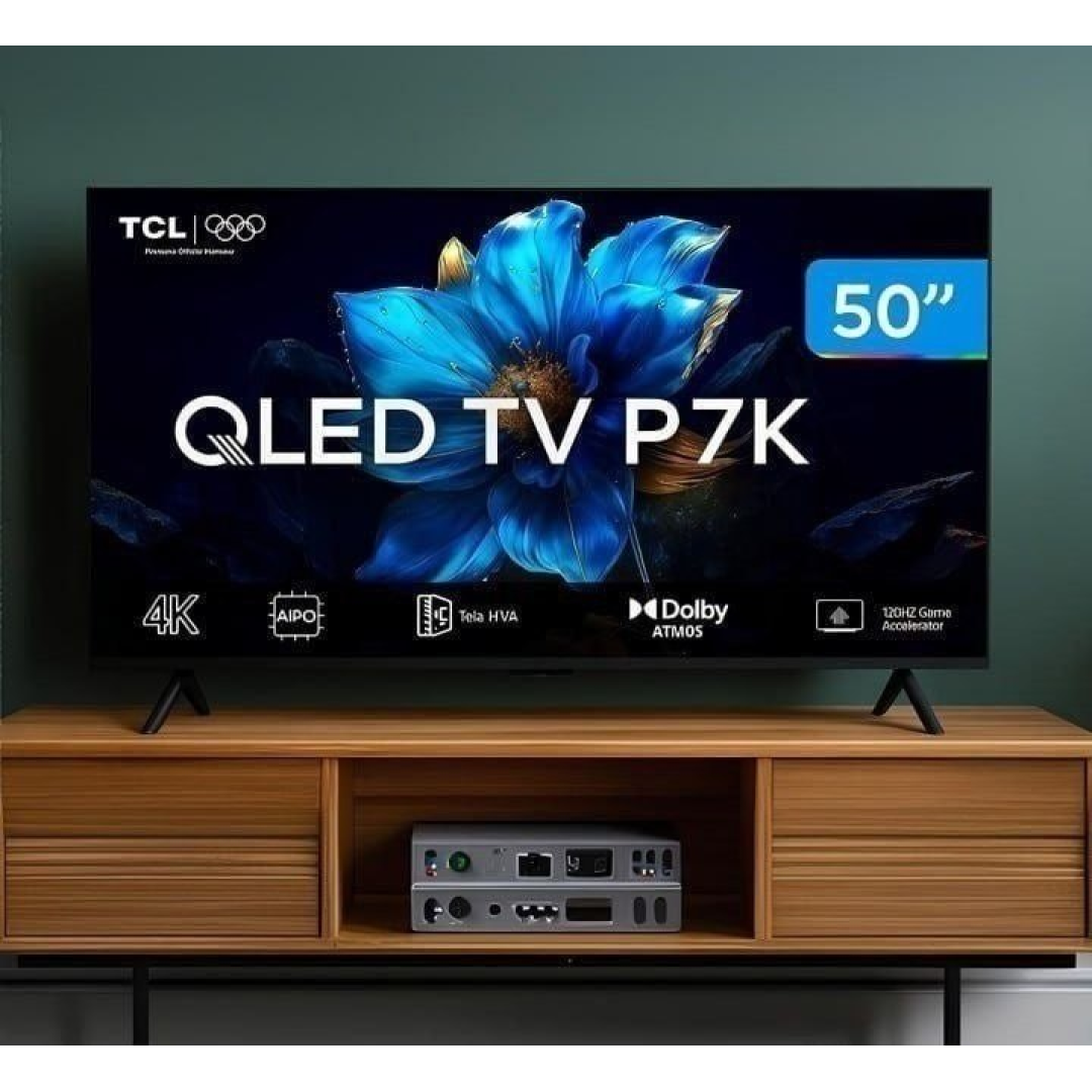 Smart TV QLED TCL 50" 4K P7K
