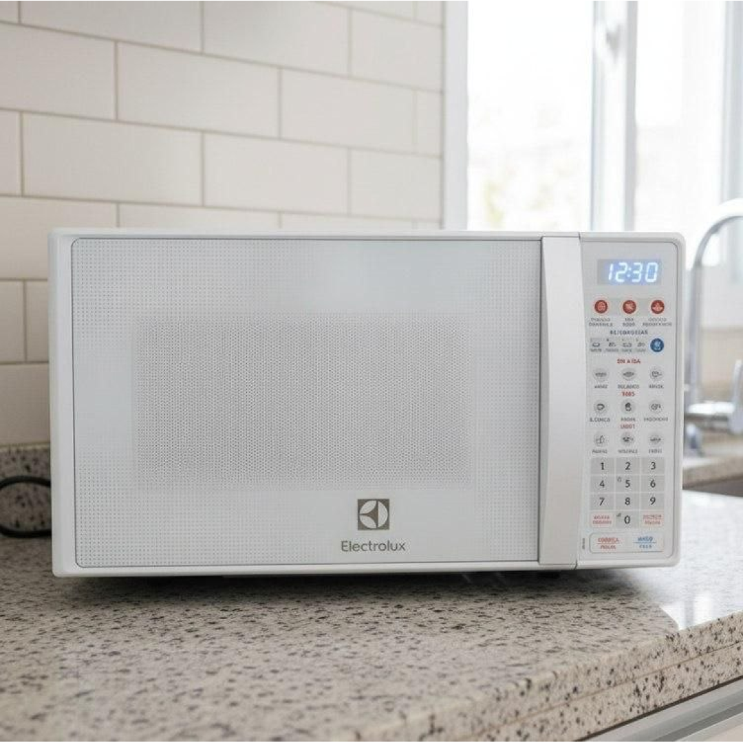 Micro-ondas Electrolux 20l Branco Com Função Tira Odor E Descongelar Mto30 127v