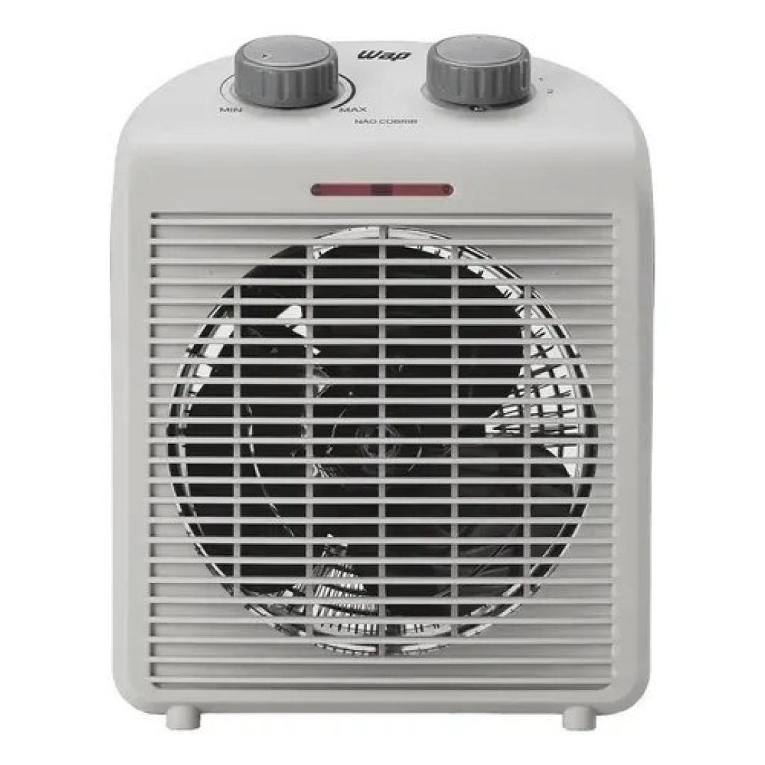 Aquecedor Elétrico Portátil 3 em 1 Wap Air Heat com Ventilador e Triplo Sistema de Segurança