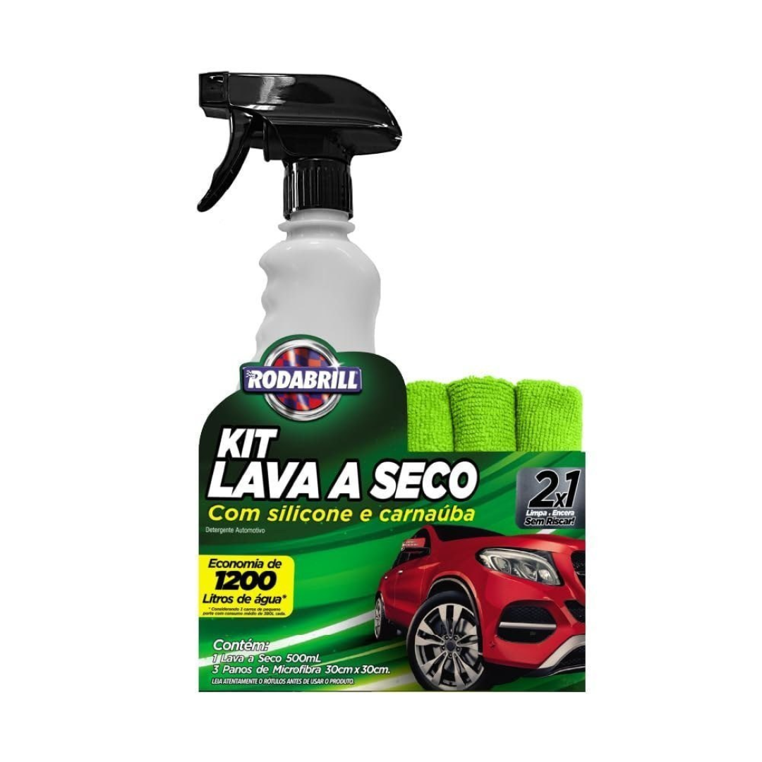 Kit Lava Seco Rodabrill