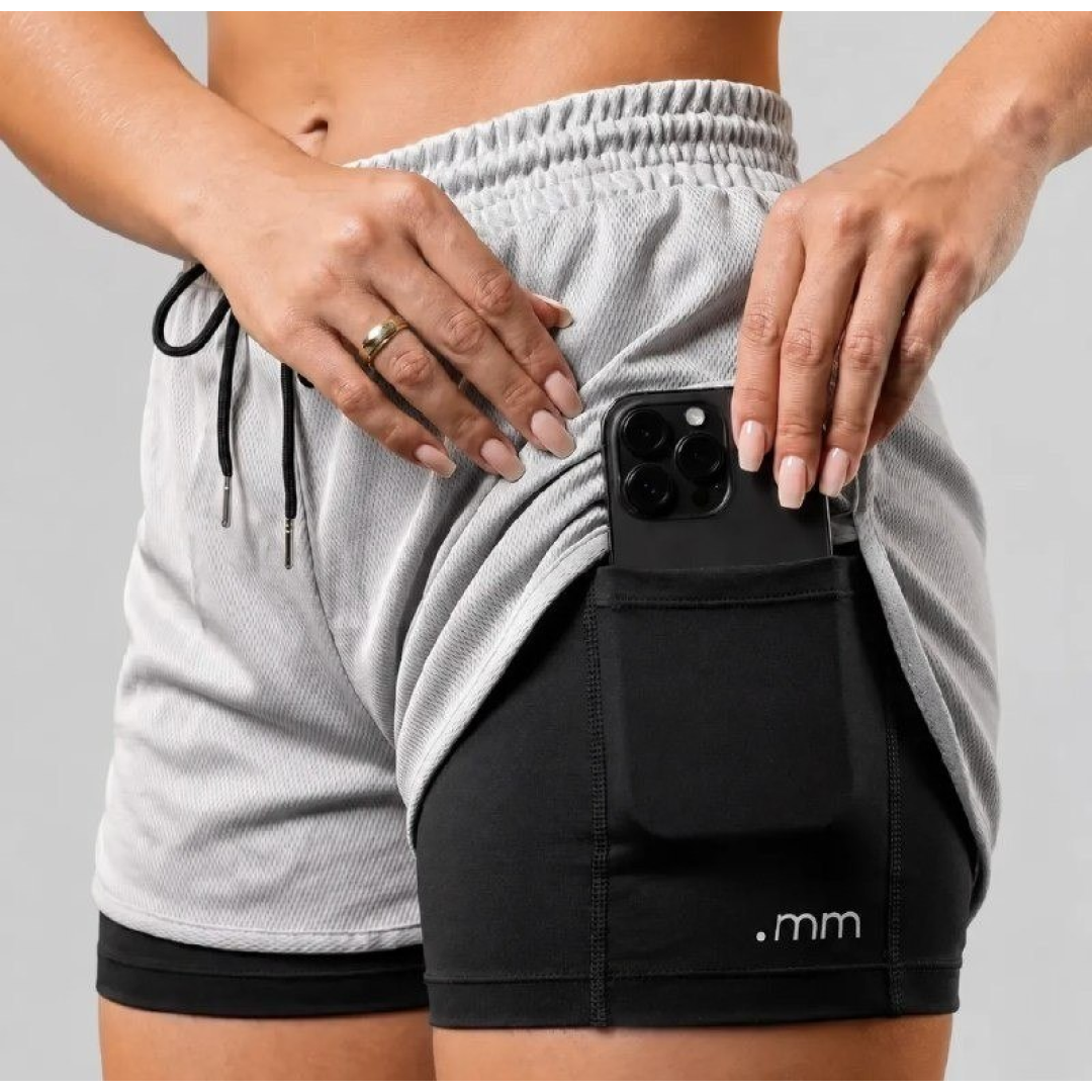 Short Fitness Duplo Feminino