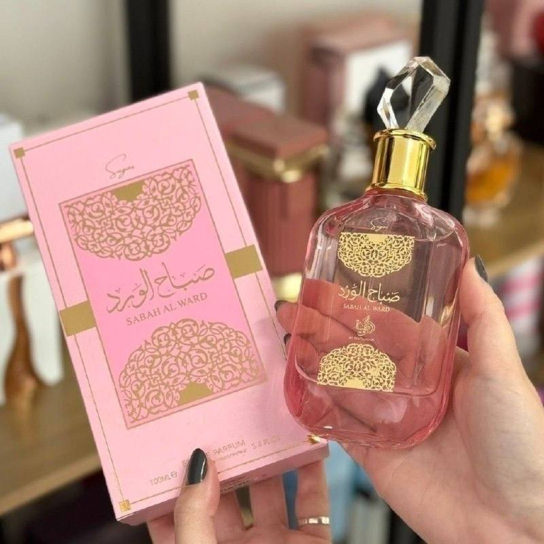 Perfume Árabe Sabah Al Ward Sugar Feminino 100ml - Original Com Nf