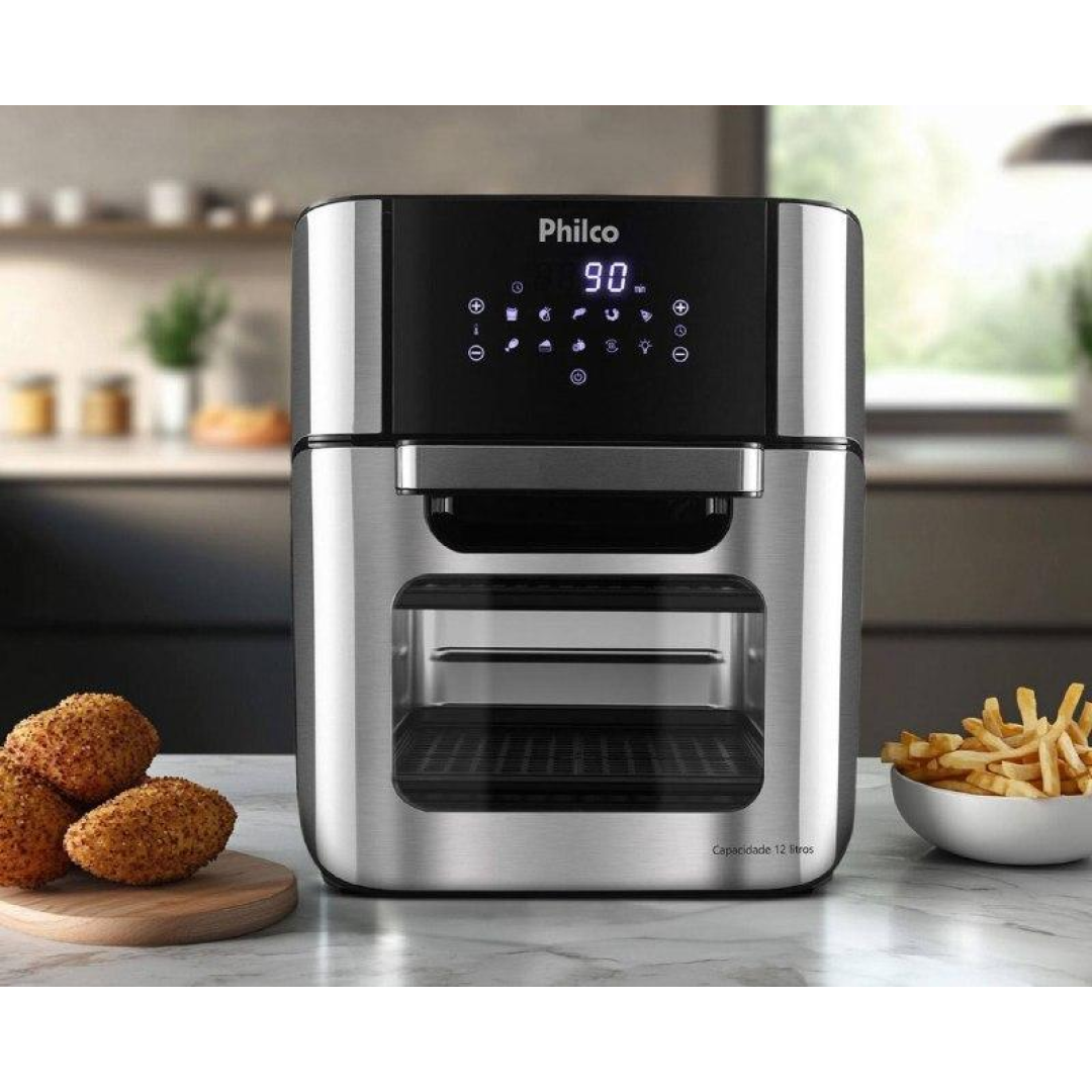 Air Fryer Oven Philco 12L 4 em 1 1800W PFR2200P