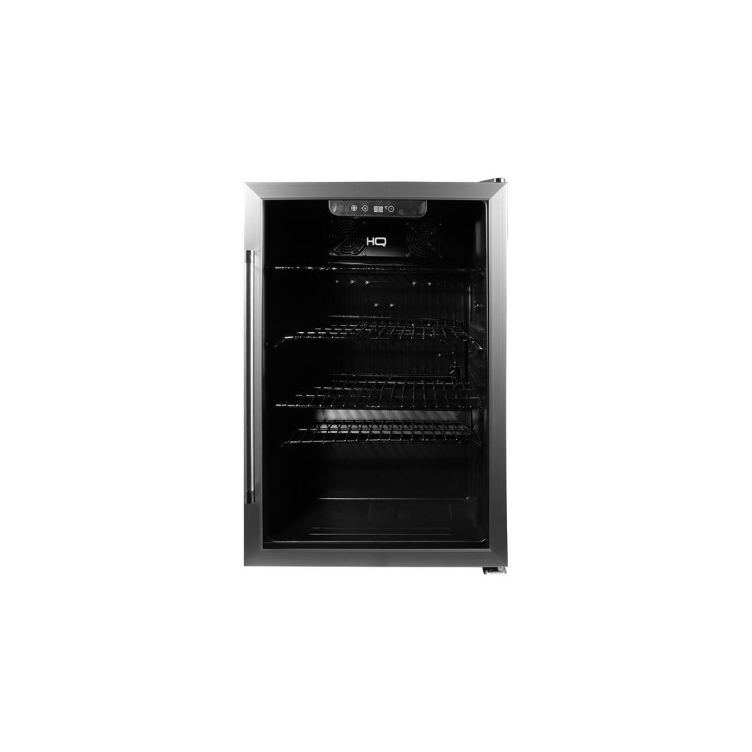 Cervejeira HQ 125L Vidro Duplo Low-E Inox Touch Até -6°C 125 Latas HQ-125CEVPV