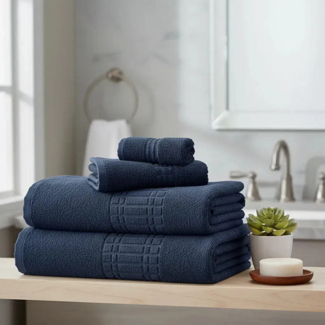 Jogo De Toalha Banho 4 peças 100 Algodão 400 gr/m Loft Camesa