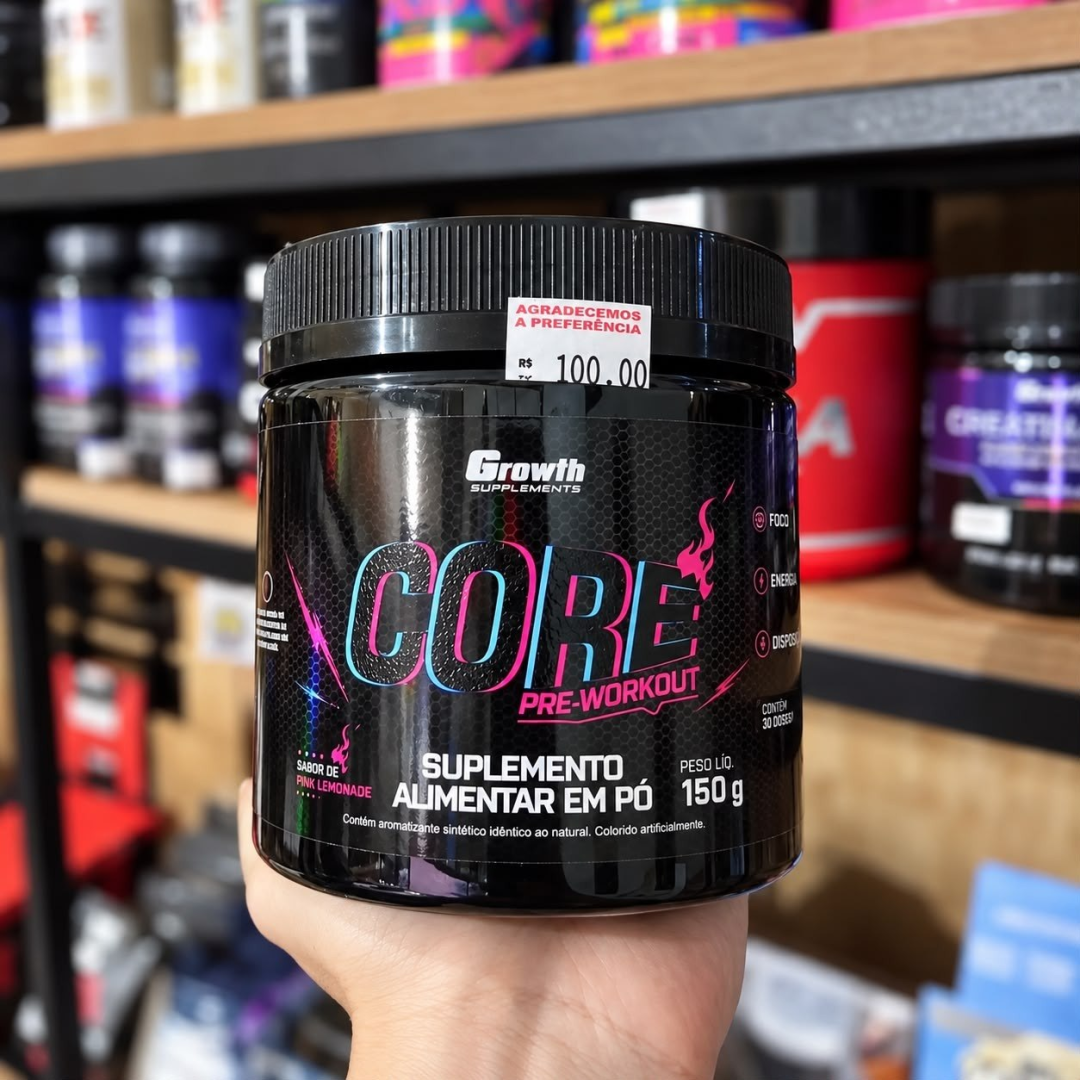 Pré Treino Core 150g Growth