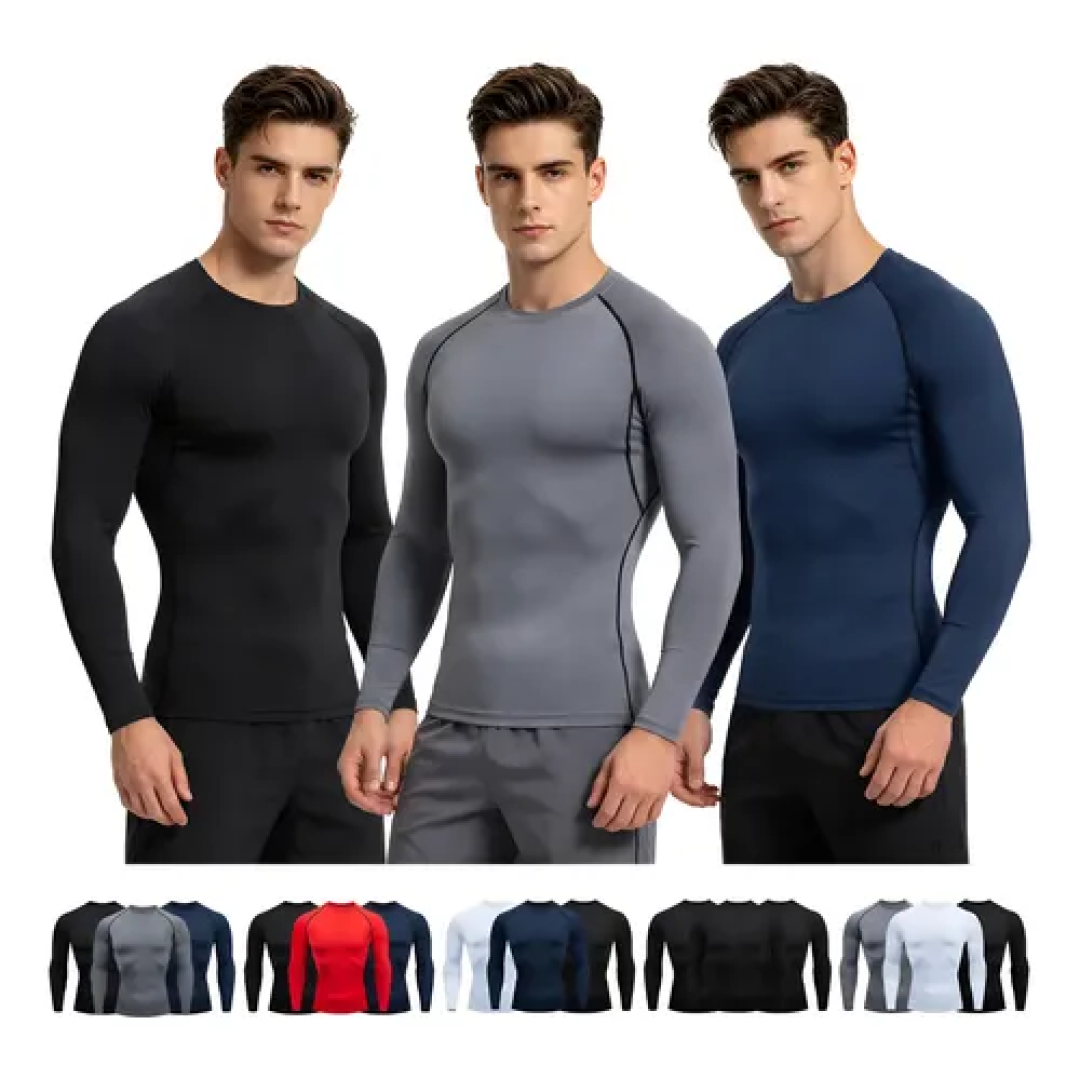 Kit 3 Camisetas Térmicas Masculina Térmica Proteção Solauv50