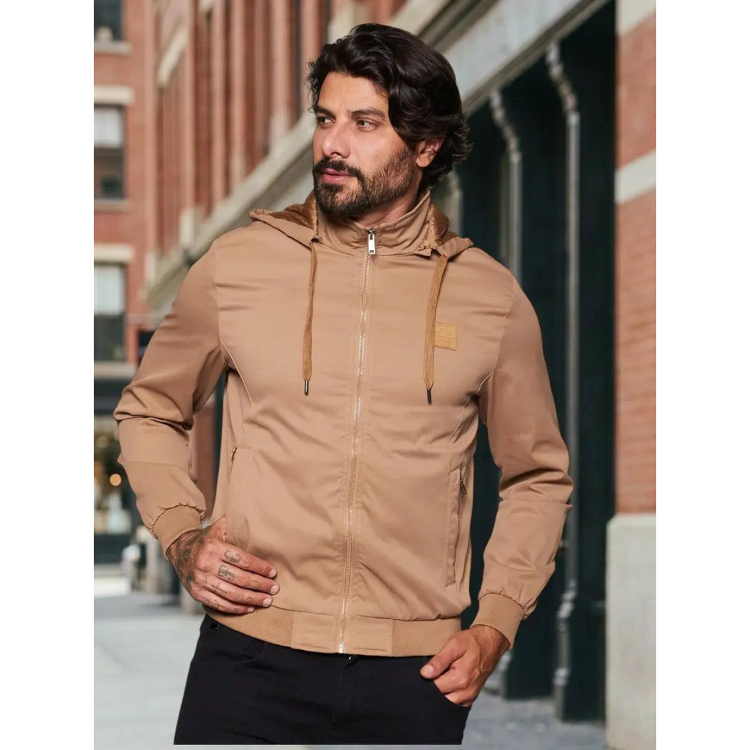 Jaqueta Peluciada Broken Rules 580063 Camel P Lisa