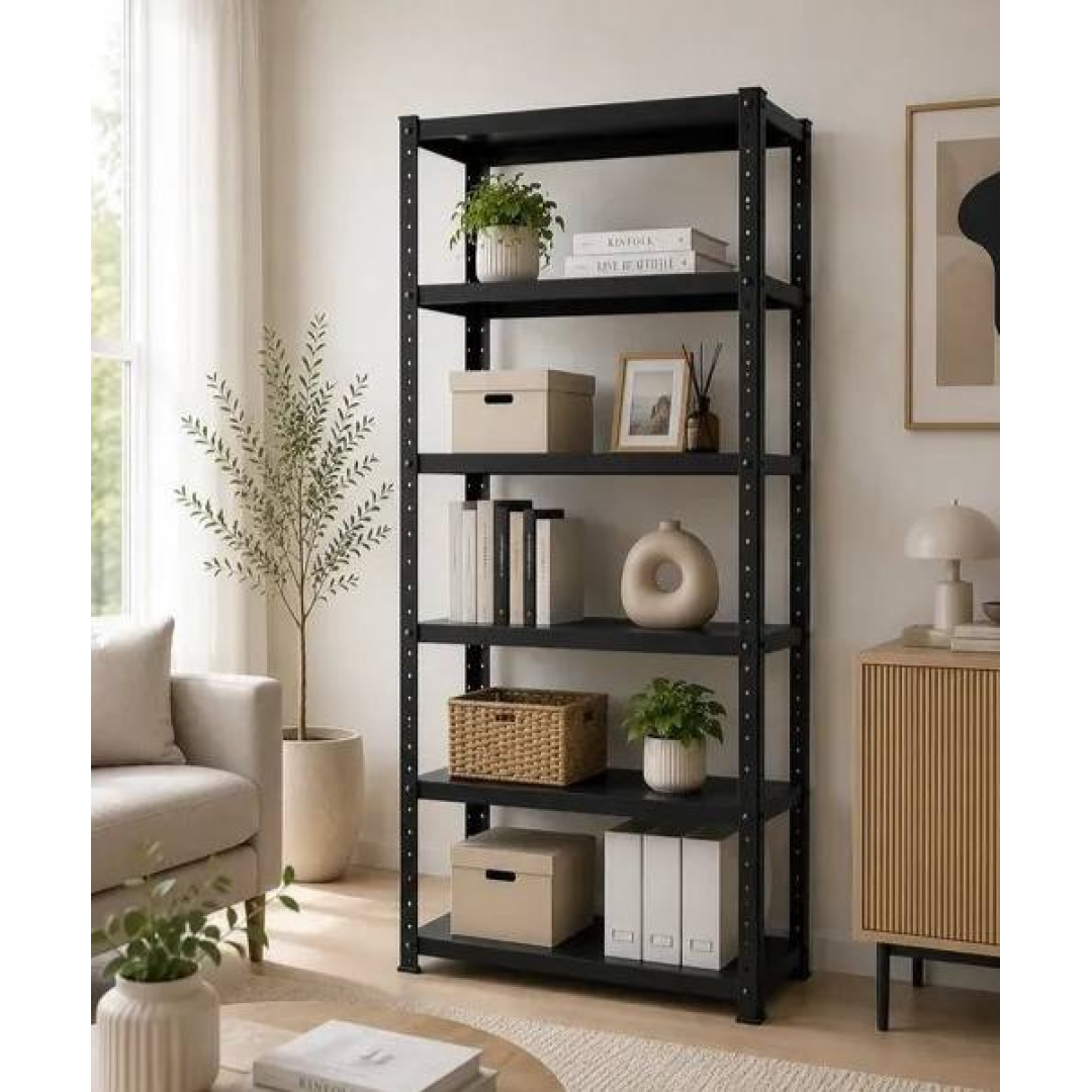 Estante Armário De Aço 6 Bandejas 60cm Preto