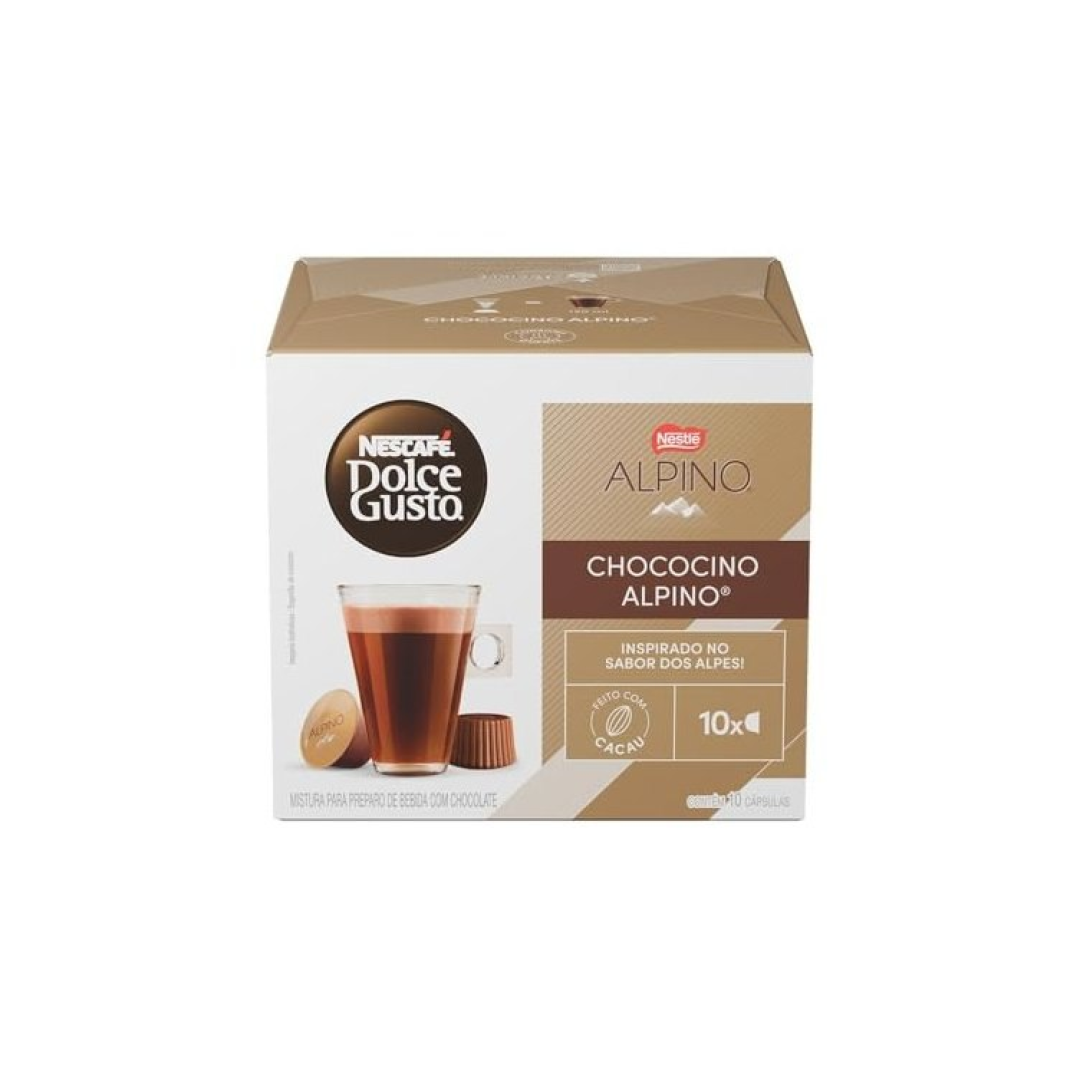 Dolce Gusto Nescafé Café Em Cápsula Dolcegusto Alpino Tradicional 10 Unidades 178G