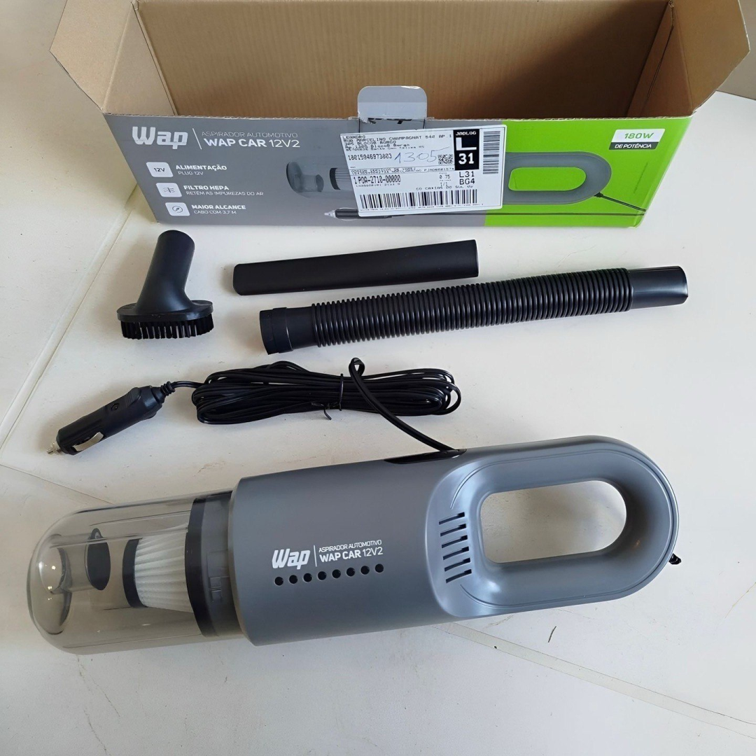 Aspirador de Pó WAP Automotivo 12V