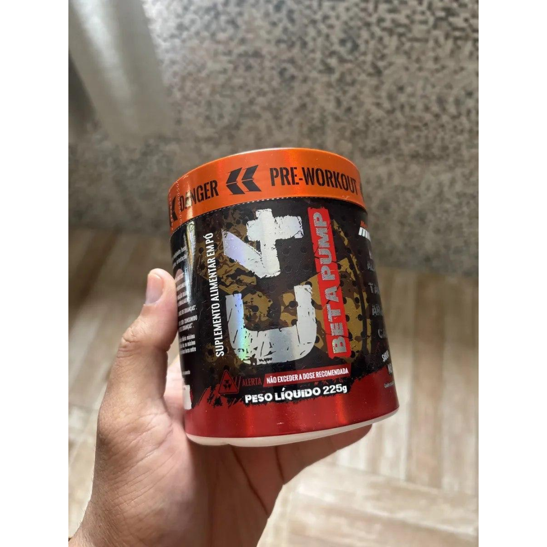 Suplementos Pré Treino C4 Beta Pump Pote De 225g New Millen
