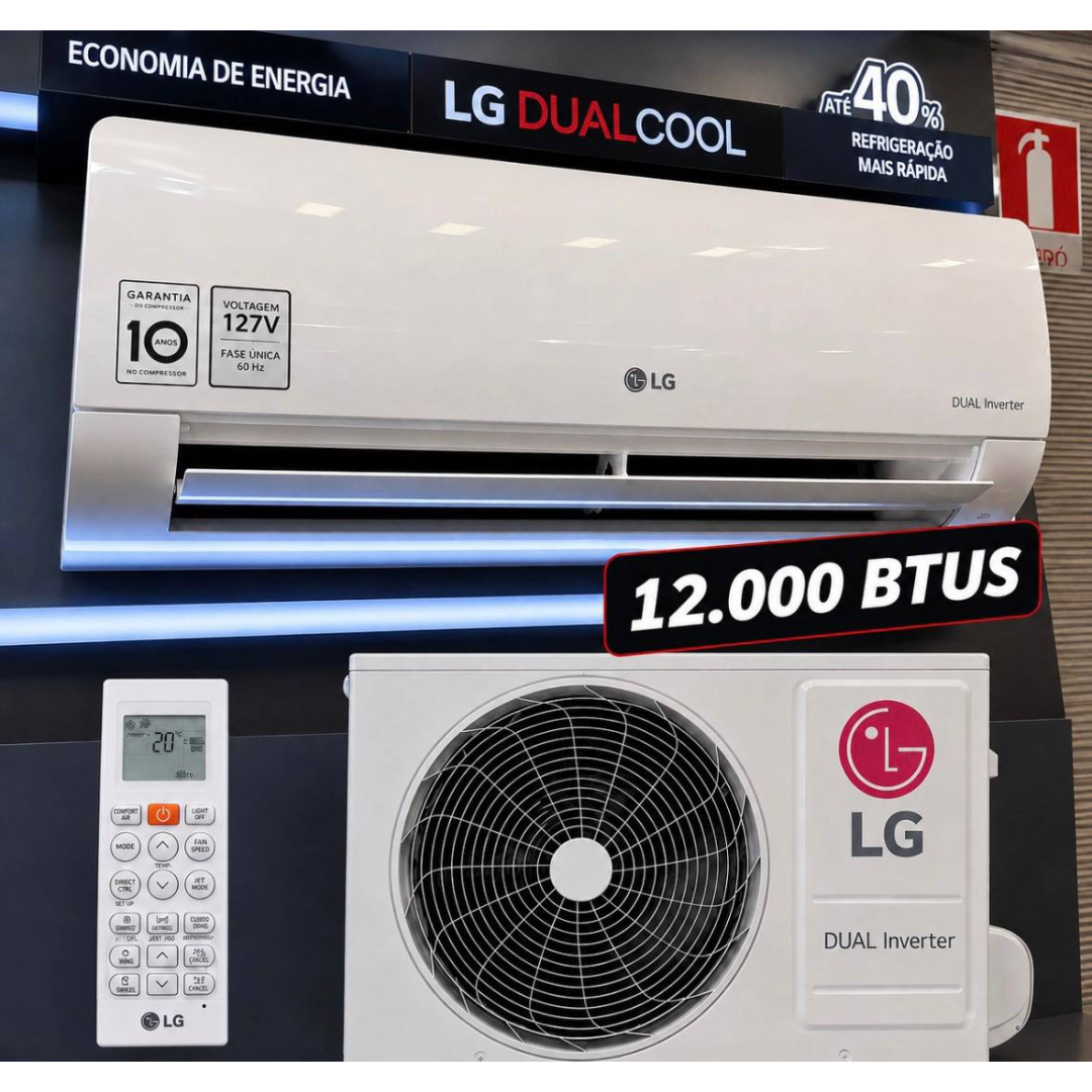 Ar-condicionado Hw LG Dual Inverter +ai Voice 12k R32 Fr 220 Branco