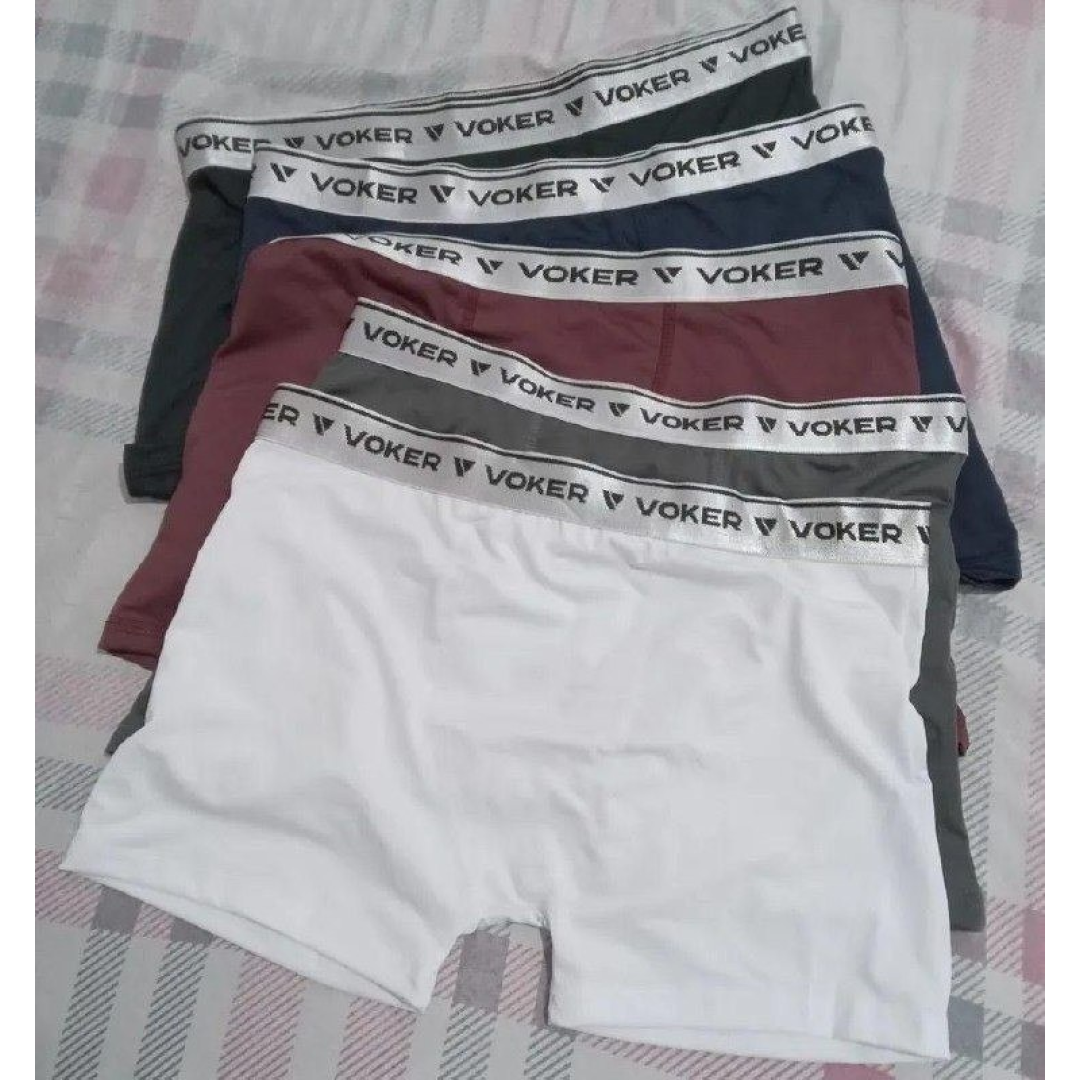 Kit com 10 Cuecas Boxer Voker