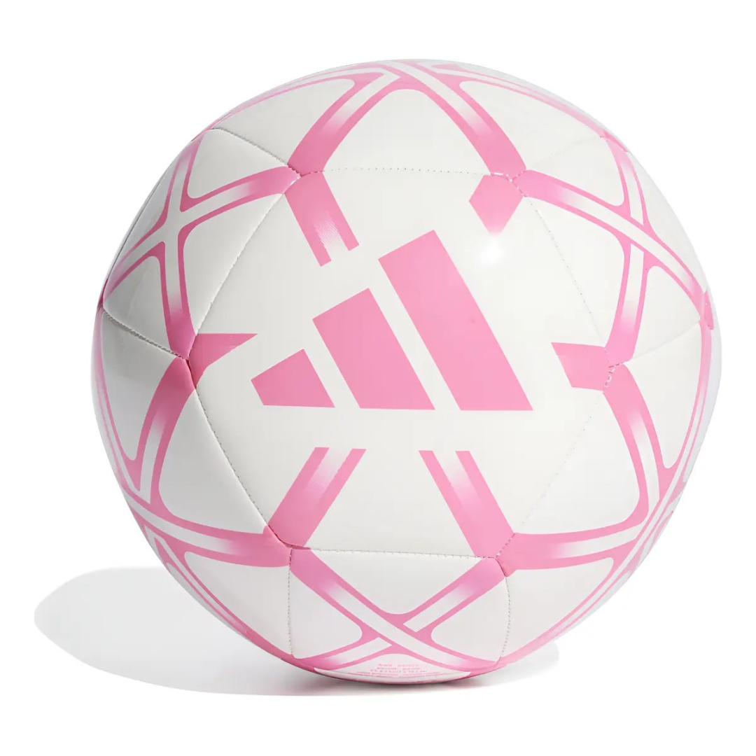 Bola De Futebol Starlancer Club adidas Branco/rosa
