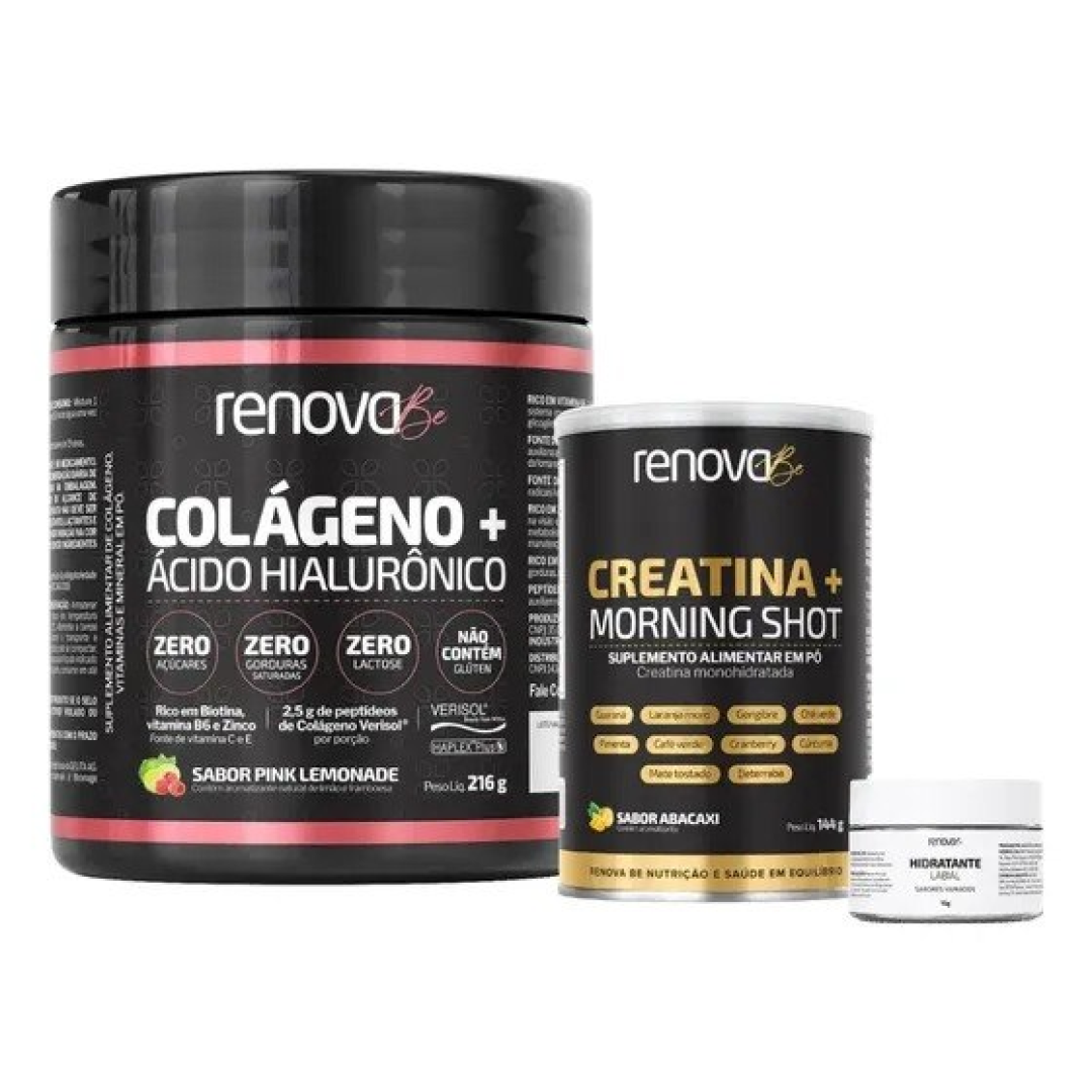 Colágeno Verisol + Creatina Monohidratada Renova Be Original