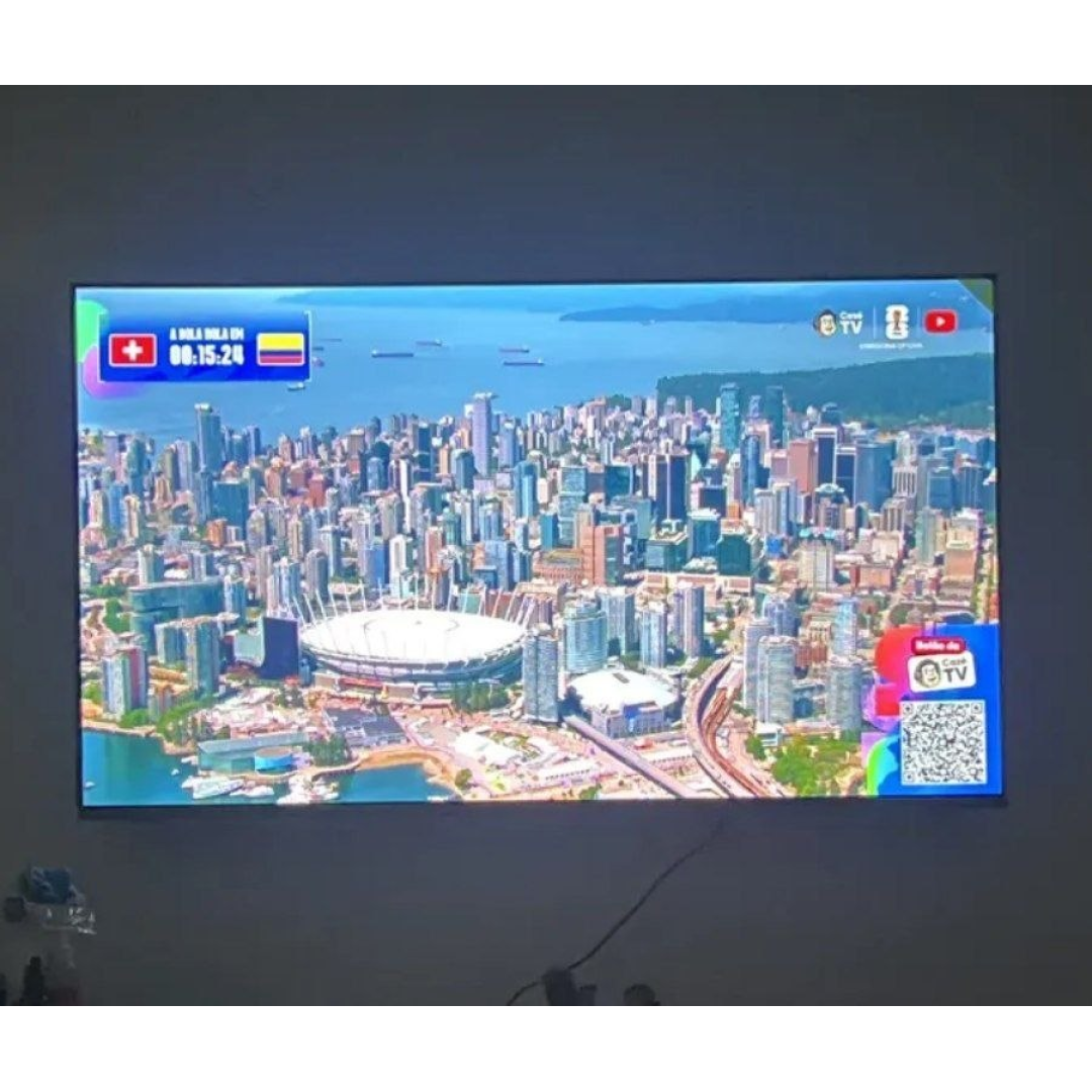 Televisão Smart Tv Hq 50 Qled, 4k Uhd, Dolby Audio, Wi-fi, Bluetooth, 3 Hdmi, 2 Usb, Netflix, Prime Video, Bivolt