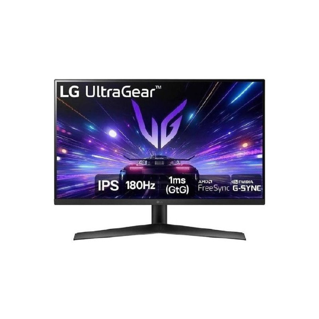 Monitor Gamer LG UltraGear 27” 27GS60F-B IPS Full HD 180Hz 1ms (GtG) NVIDIA® G-SYNC® AMD FreeSync™ HDR10 sRGB 99% HDMI DisplayPort