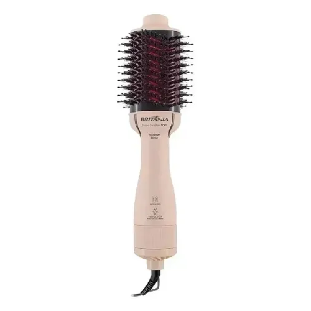 Escova Secadora Britânia 1300W Soft Bivolt