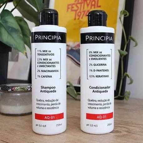 Principia Kit Shampoo E Condicionador Antiqueda Aq-01