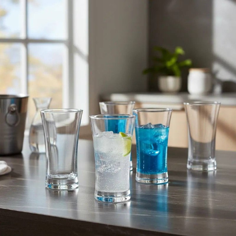 Jogo 6 Copos Azur Vidro 300ml - pasabahce