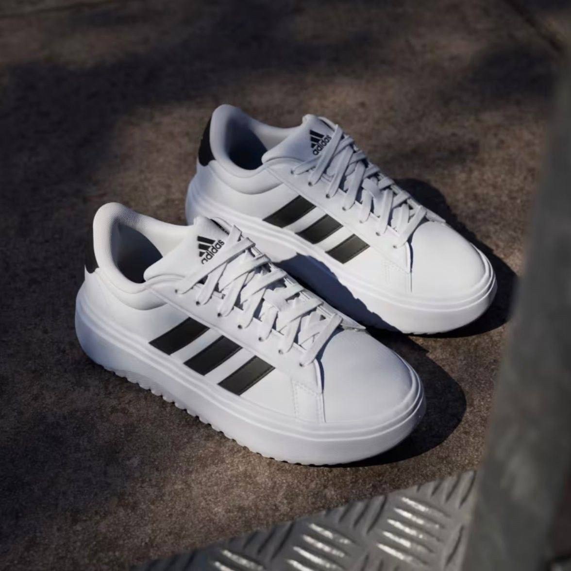 Tênis Plataforma Grand Court adidas